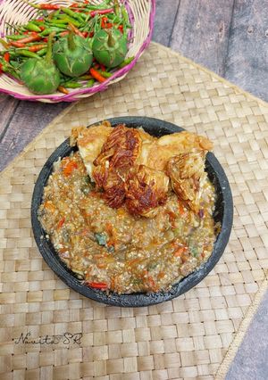 Foto resep Sambal Terong Rebus Viral