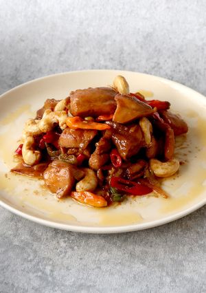 Foto resep Ayam Gurih Kacang Mede