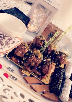 صورة لوصفة كرات الشعريه الباكستانيه مع اللوتس