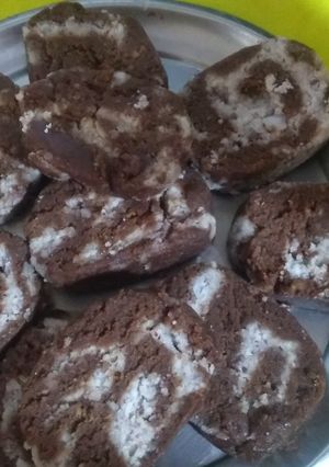 बिस्कुट नारियल केक (Biscuit nariyal cake recipe in hindi) रेसिपी मुख्य फोटो