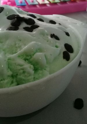 Foto resep Es Krim Dung Dung kacang Hijau
