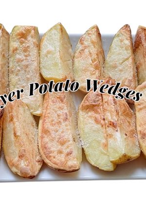 A picture of 🍟🥔 Air Fryer Potato Wedges 🥔🍟.