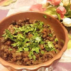 Masalay dar black chickpeas A picture of Masalay dar black chickpeas.