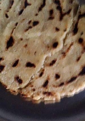 A picture of Makki ki roti.