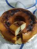 Ciambella variegata alla nutella