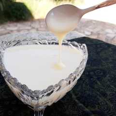 🥛❤🍶 الحليب المكثف المحلى المنزلي بثلاث مكونات فقط 🥛❤🍶-レシピのメイン写真