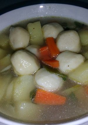 Foto resep Sup bakso ikan #bikinramadanberkesan