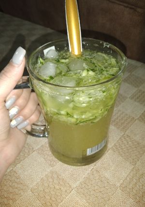 عکسی از دستور شربت آبلیمو خیار