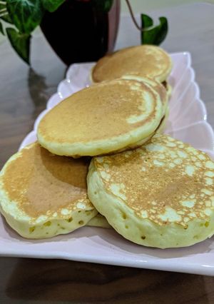 A picture of Fluffy pancake easy recipe.