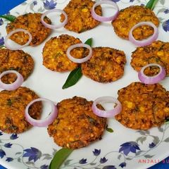 A picture of Parippu Vada !!.