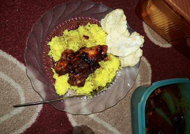 Nasi kuning ala Saya