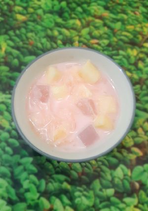 Foto resep 398. Es Susu Apel Timun Suri