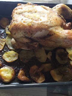 Una foto de Pollo asado