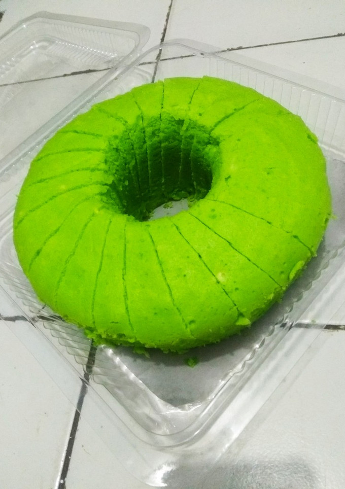 Foto resep Bolu kukus pandan empuk