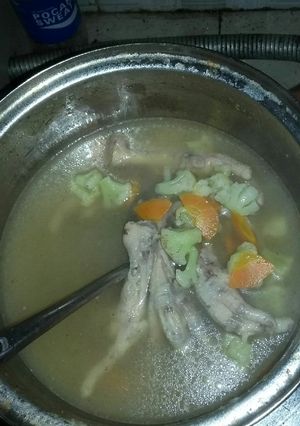 Foto resep Sup ceker ayam