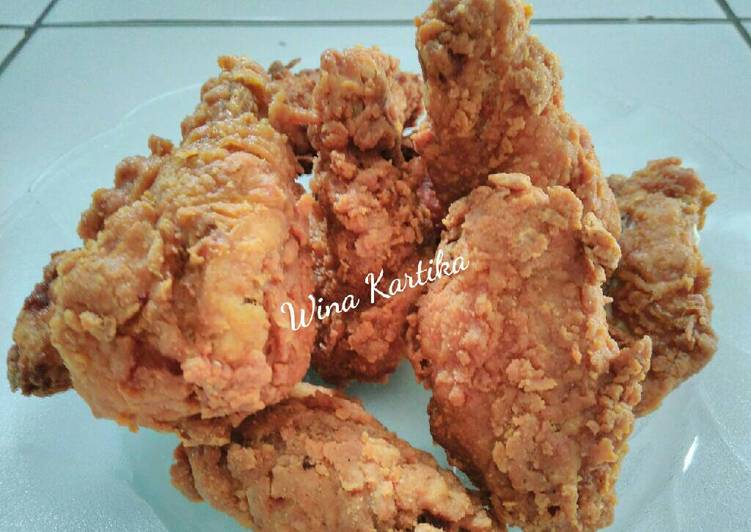 8 Resep: Ayam Tepung Ala KFC / Recheese Kriuk Crispy yang Lezat!