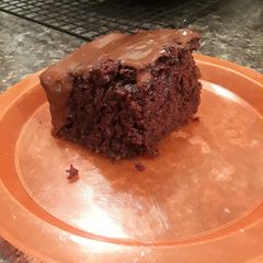 A picture of Crazy Cake.