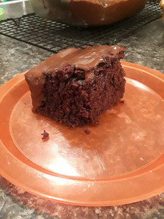 A picture of Crazy Cake.