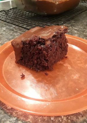 A picture of Crazy Cake.