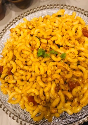 A picture of Masala Macaroni.