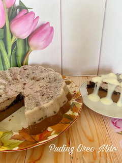 Foto resep Puding Oreo Milo