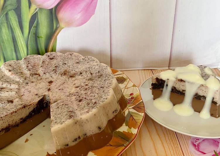 Puding Oreo Milo