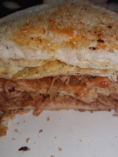 A picture of Chicken and egg sandwich.