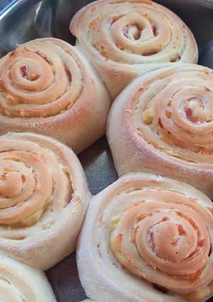Una foto de Rolls de queso