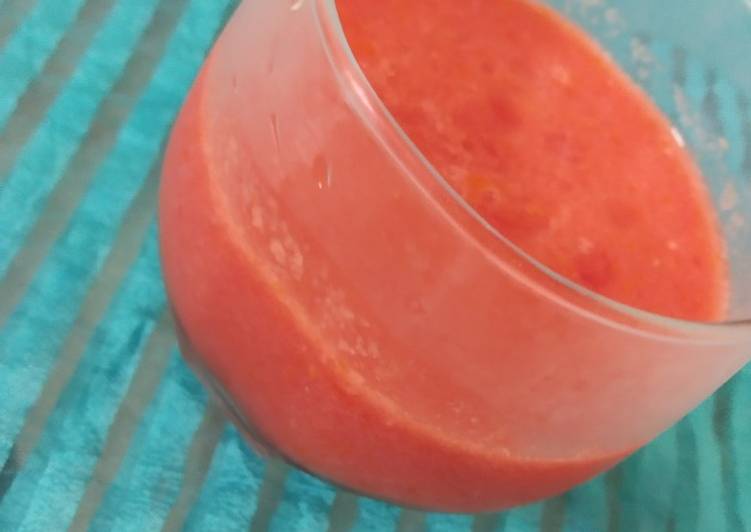 Steps to Make Quick Tomato juice