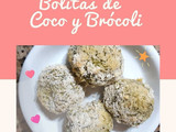 💗🍀bolitas de coco y brócoli 🍀💗