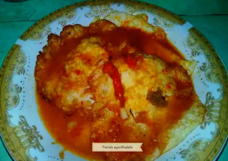 Balado telur ceplok