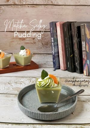Foto resep Matcha Silky Pudding