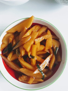 Hình của món KHOAI TÂY XÀO (KINPIRA).