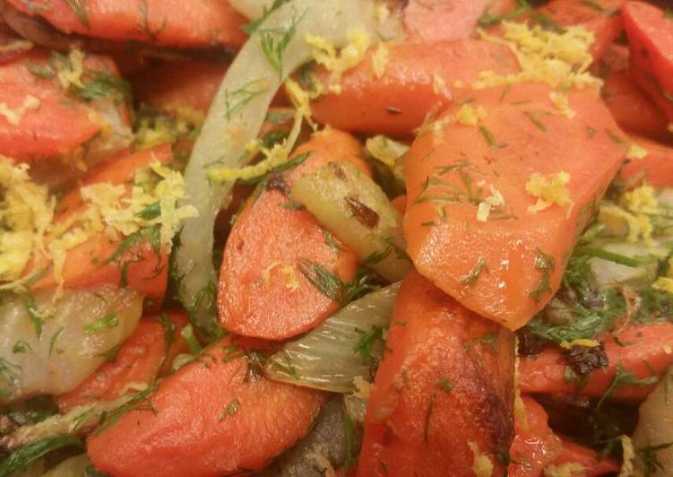 Easiest Way to Make Speedy Carrots w/ Fennel & Dill