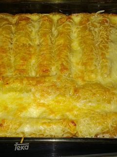 Una foto de Canelones de pescado
