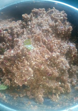 Foto resep Bumbu kacang seduh (frozen)