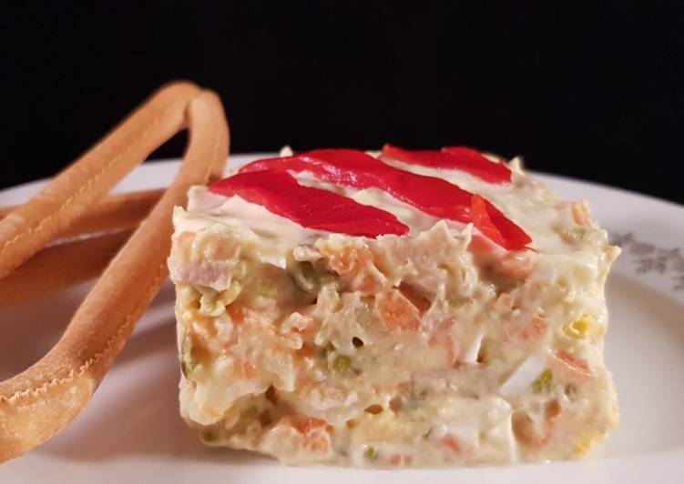Ensaladilla rusa o ensalada rusa