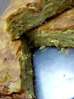 صورة لوصفة مكمورة الدجاج (مكمورة ربداوية)