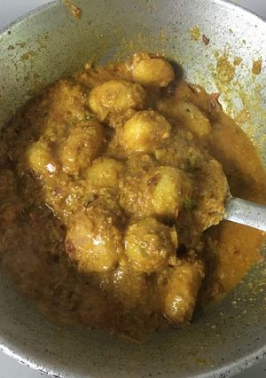 A picture of Dum aaloo#velentinespecial#mealfortwo.