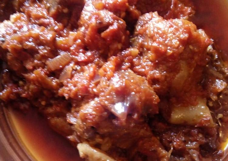 Recipe of Homemade Gizzard sauce with Basmati rice