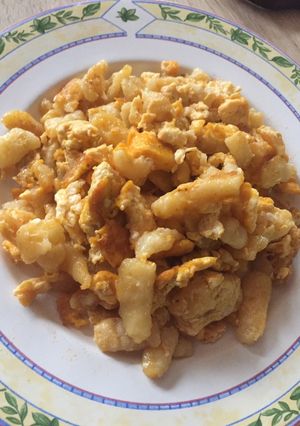 Tojásos nokedli recept fotója