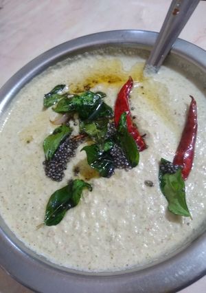 मूंगफली ओर प्याज़ की चटनी (moongfali aur pyaz ki chutney recipe in Hindi) रेसिपी मुख्य फोटो