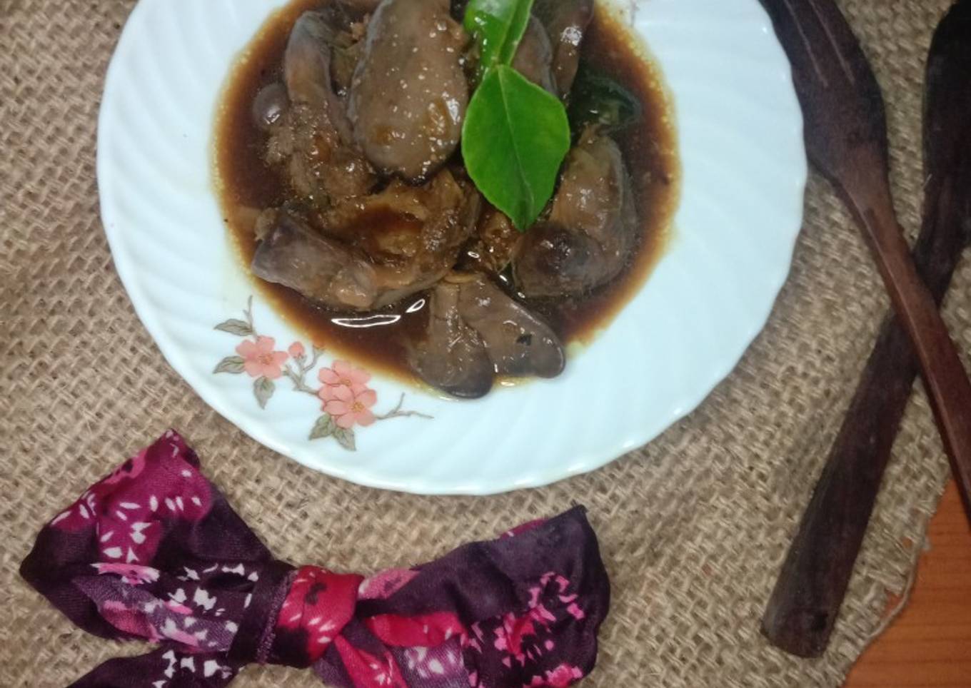 Hati ayam bumbu kecap