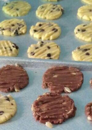 Foto resep 1 adonan vanilla cookies bisa jadi 3 smpe 5 topping
