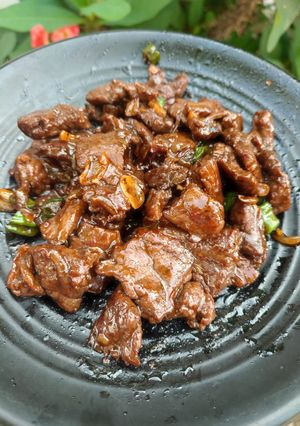 Foto resep Sapi Lada Hitam Mudah dan Cepat