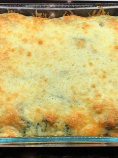 Húsos-spenótos lasagne gluténmentesen recept fotója