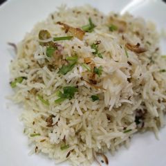 A picture of Jeera rice.