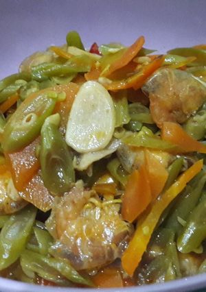 Foto resep Tumis buncis wortel udang