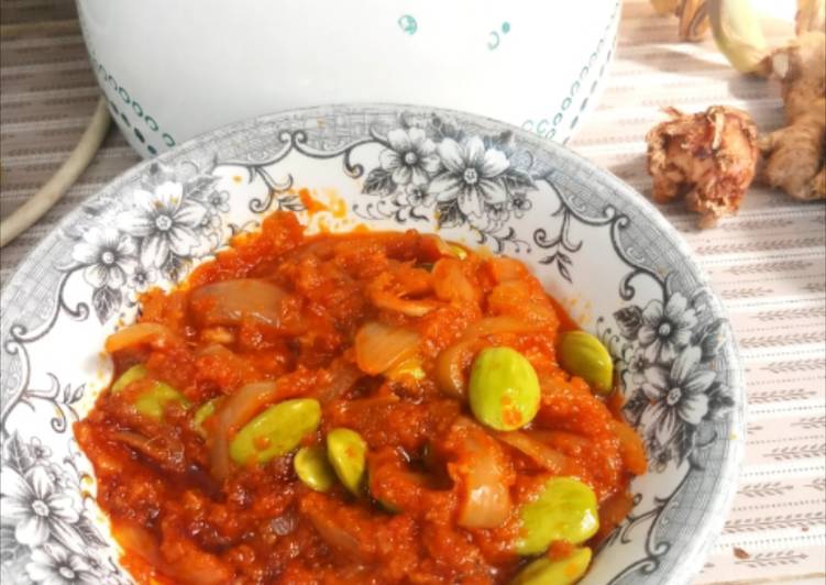 Langkah Mudah untuk Membuat Sambal Balado Pete, Menggugah Selera