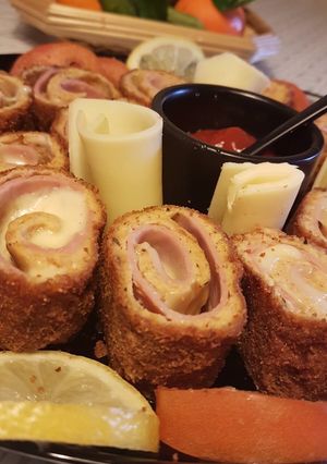 صورة لوصفة تجديد فالرولي بطريقتي (cordon bleu revisité)